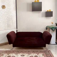 کاناپه تخت خواب شو خارجی|مبلمان خانگی و میز عسلی|کرج, شهرک جهان‌نما|دیوار