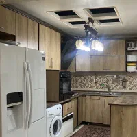 لوستر تنه چوبی ۶ لاله