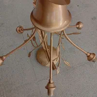 لوستر فلزی|لوستر و چراغ آویز|خوی, |دیوار