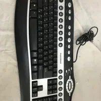 کیبورد و‌کیس و میز کامپوتر کاملا سالم استفاده نشده