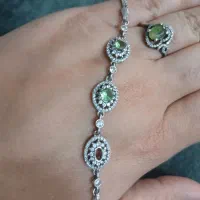 ست انگشتر و دستبند نقره|جواهرات|کرج, ساماندهی|دیوار