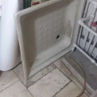 کارتن تلویزیون ۴۳ اینچ هیمالیا، زیر دوشی فایبرگلاس|تلویزیون و پروژکتور|رباط‌کریم, رباط‌کریم|دیوار