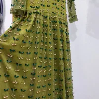 پیراهن سنگ در حد نو  کوتاه سایز ۴۰تا۴۴