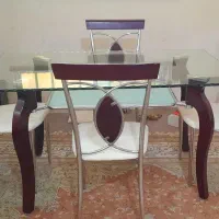 میز نهار خوری ۴ نفره