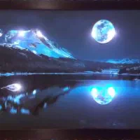 تابلو چراغ دار ..نوری..نو|تابلو، نقاشی، عکس|مشهد, امیریه|دیوار