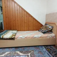 تخت همراه با تشک|تخت و سرویس خواب|نوشهر, |دیوار