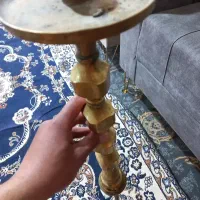 قلیون برنجی توپر اصلی قدیمی