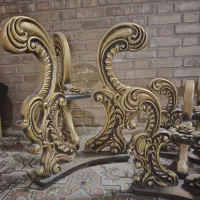 میز جلو مبلی با عسلی و پایه ناهارخوری (استیل)