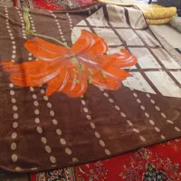 پتوگلبافت دونفره شسته شده وتمیز