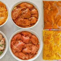 غذای نیمه آماده انواع جوجه ، و کتف و بال