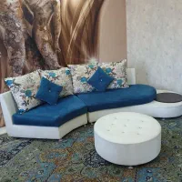 مبل راحتی نیم دایره ۸ نفره