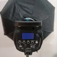 یک جفت فلاش گودکس Qs400II به همراه متعلقات|دوربین عکاسی و فیلم‌برداری|رشت, باهنر|دیوار