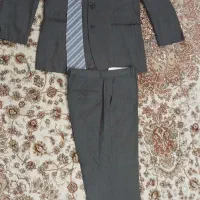 کت شلوار مشکی سایز لارج وکتوشلوار طوسی سایز 50|لباس|کرج, شاهین‌ویلا|دیوار