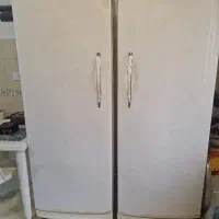 یخچال دو قلو قدیمی یخساران سالم