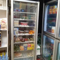 یخچال فریزر ایستاده سوپر مارکتی در حد