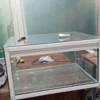 شیشه بری سیار ثابت پنجره وتوری اهورا جام