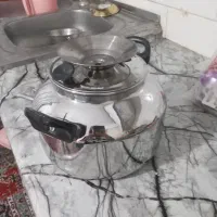 کتری نو اصلا استفاده نشده|قوری، کتری، قهوهساز دستی|خزل, |دیوار