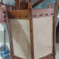 لوستر چوبی و دیوار کوب