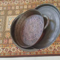 ظروف مسی درجه یک|کلکسیون اشیاء عتیقه|شاهرود, |دیوار