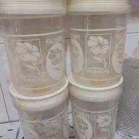 جا حبوباتی و گلدان