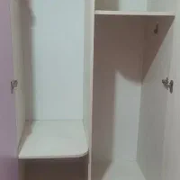 کمد ، تخت ،دکور|تخت و سرویس خواب|کاشان, شهرک خاتم الانبیا (مسکن ملی کاشان)|دیوار