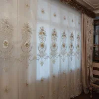 پرده با عرض ۶ متر|پرده، رانر، رومیزی|صوفیان, |دیوار