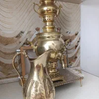 سماوروقوری وسینی وتنگ برنجی