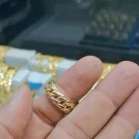 حلقه کارتیر زیبا با وزن ۲گرم و ۴۶۰سوت|جواهرات|اهواز, اسلام آباد شرقی|دیوار