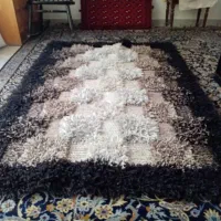 قالیچه پرز بلند درحد نو