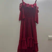 لباس مجلسی نو قرمز