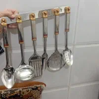 کفگیر ملاقه استیل