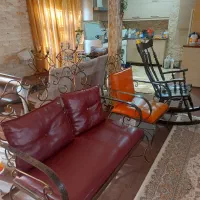 صندلی باغ ومبل آهنی یا فلزی فرفرژه|مبلمان خانگی و میز عسلی|دماوند, گیلاوند|دیوار