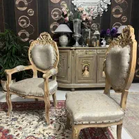 مبل ۹ نفره همراه جلومبلی و دو عدد عسلی|مبلمان خانگی و میز عسلی|خرمآباد, |دیوار