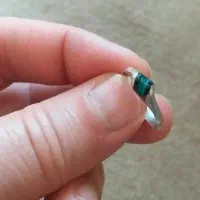 انگشتر نقره بسیار ظریف وزیبا