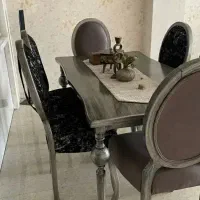 ناهارخوری مدل پشت بیضی|میز و صندلی غذاخوری|مشهد, بهمن|دیوار