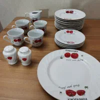 مجموعه ظروف چینی و شیشه‌ایی با قیمت مناسب|ظروف سرو و پذیرایی|اهواز, زیتون کارمندی|دیوار