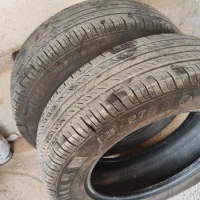 یک جفت لاستیک ۱۵ در حد نو حاجی آباد|قطعات یدکی و لوازم جانبی|حاجی آباد, |دیوار