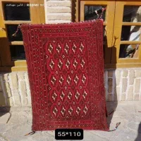 پنج عدد پشتی ترکمن سالم و تمیز
