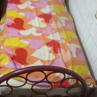 تختخواب فلزی تک نفره با تشک رویال