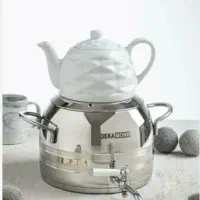 کتری قوری کف چدن دکاموند ۶ لیتری