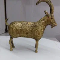 مجسمه  بز برنجی