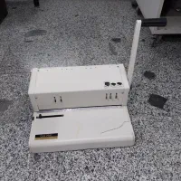 دستگاه سیمی صحافی پانچ فنرزن مارپیچ کتاب تایوانی|لوازم التحریر|تهران, جوانمردان (اندیشه)|دیوار