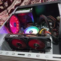 کیس کامپیوتر گیمینگ RAM 16 RX 570 8G i3 9100 نسل 9