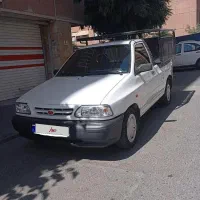 پراید وانت کم کارکرد بی رنگ شاسی سالم