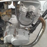 موتور 125تمام فابریک حتا راهنماهاش مزایده هس|موتورسیکلت|بندر ترکمن, |دیوار