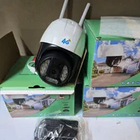 دوربین لامپی سیم کارتی مدل v380 pro