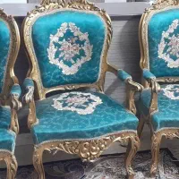 مبل استیل سلطنتی۹ نفره|مبلمان خانگی و میز عسلی|قرچک, باقرآباد|دیوار