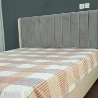 تخت به همراخ تشک تن آسای