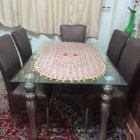 میز ناهارخوری ۶ نفره ایتالیایی اصل