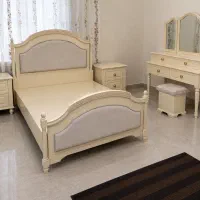 سرویس خواب چوبی دونفره نو با شرایط